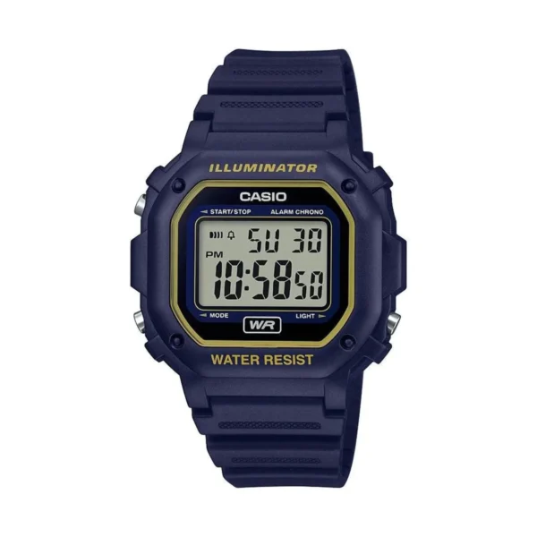 Casio Hombre - Resina Azul Marino F108WH-2A2